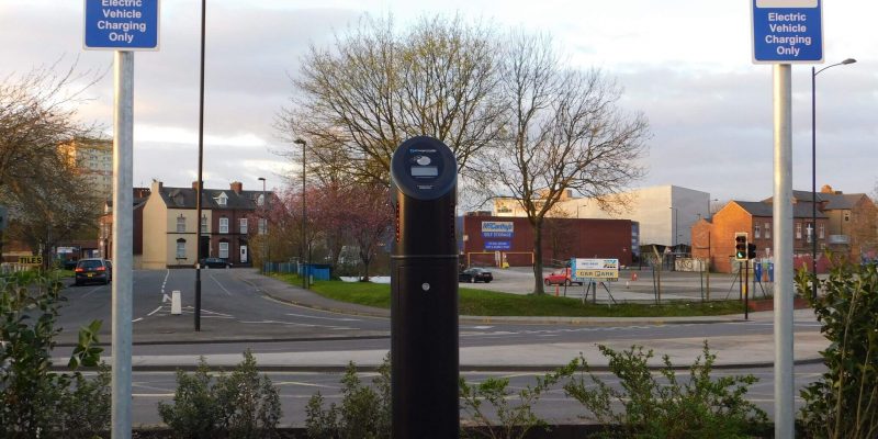 charging point for electric cars