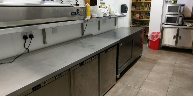 Kitchen fitted new workspcae